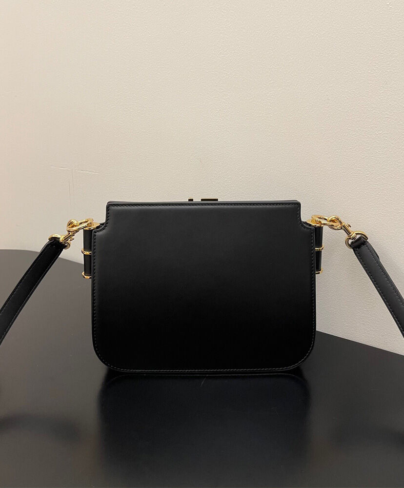 Fendi Touch Gusseted Bag 8BT349 Black